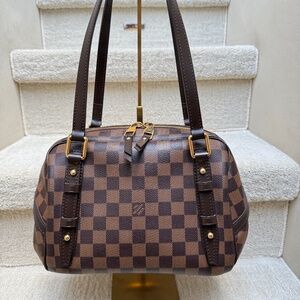 Louis Vuitton Rivington Damier Ebene Shoulder Bag